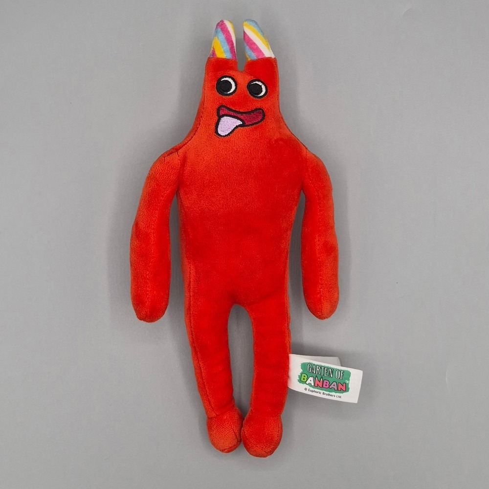 Garten of Banban Banban Red Plush PhatMojo Euphoric Brothers 2024 Indie Game Toy
